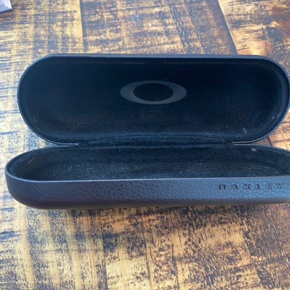 Oakley Square Matte Black Eyeglasses with original case and microfiber cloth - Picture 7 of 15